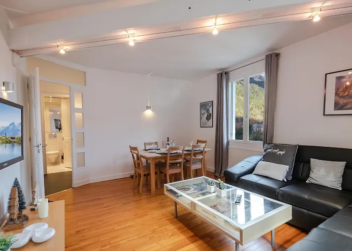 Lumineux 5 Pers, Centre, Parking Inclus - Fr-1-343-202 Chamonix